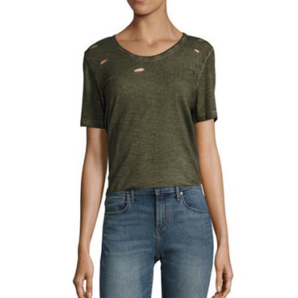 American eagle distressed tee